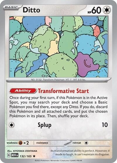 Image for Ditto (132/165) (PR) - Pokemon