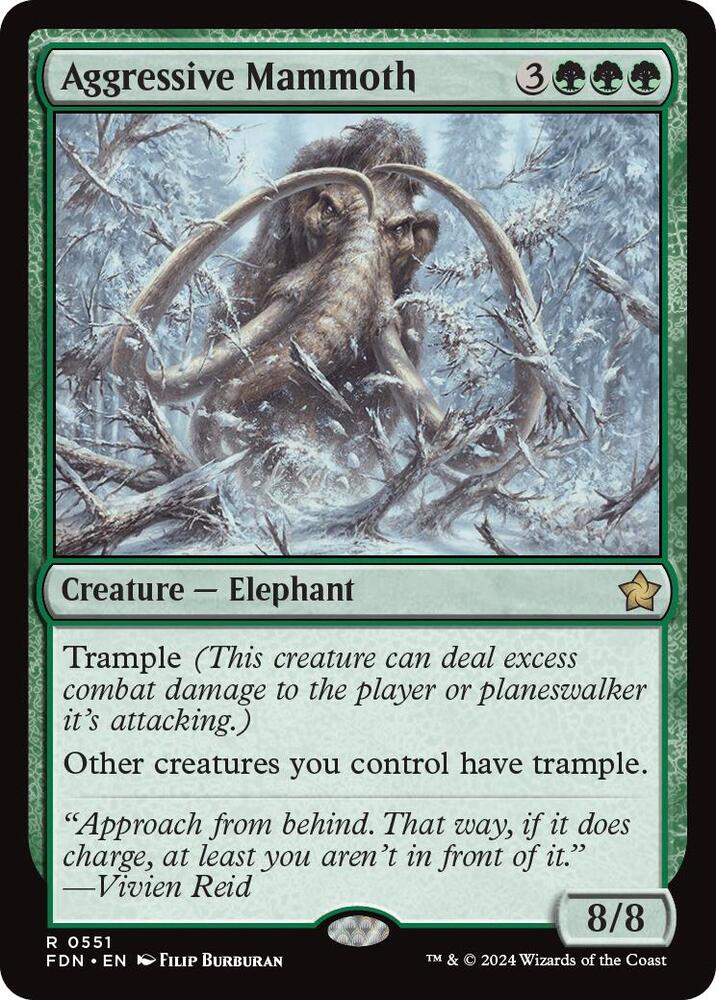 Aggressive Mammoth (551) (FDN)