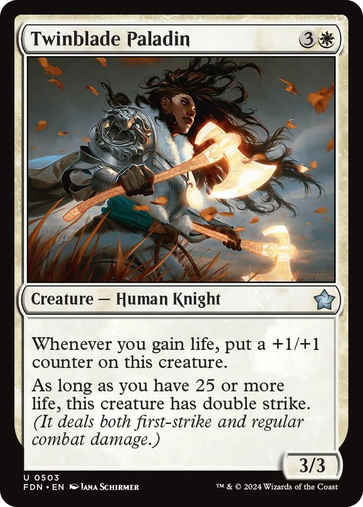 Image for Twinblade Paladin (503) - Magic: The Gathering