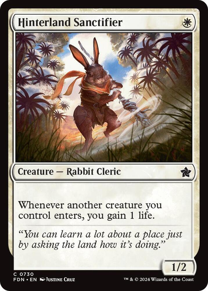 Image for Hinterland Sanctifier (730) - Magic: The Gathering