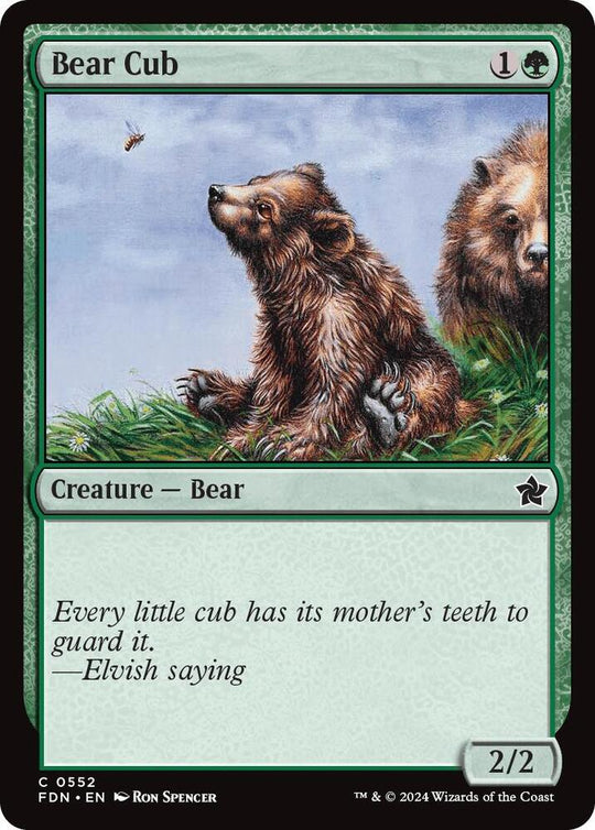Image for Bear Cub (552) - Magic: The Gathering