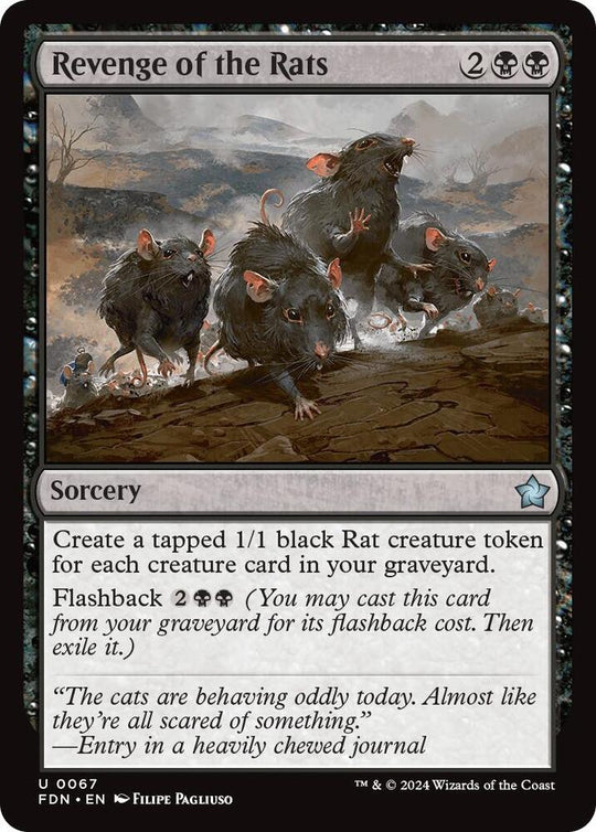 Image for Revenge of the Rats (67) - Magic: The Gathering