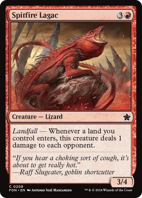 Image for Spitfire Lagac (208) - Magic: The Gathering