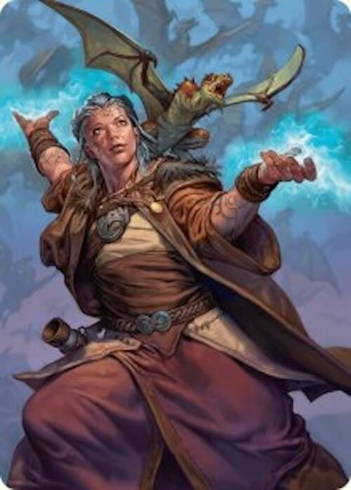 Image for Drake Hatcher 2 Art Card (29/54) (29) (ASFDN) - Magic: The Gathering