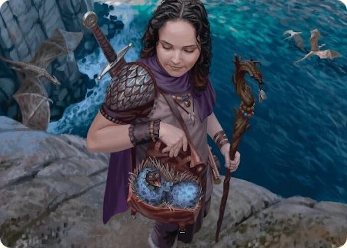 Image for Drake Hatcher Art Card (5/54) (5) (ASFDN) - Magic: The Gathering