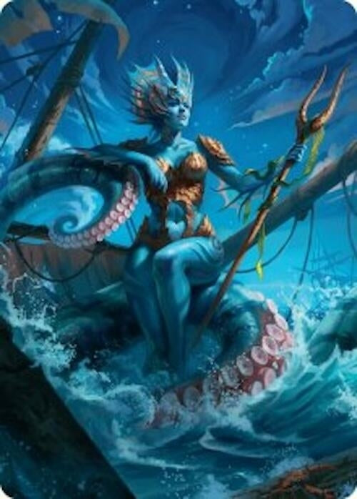 Image for Kiora, the Rising Tide Art Card (30/54) (30) (ASFDN) - Magic: The Gathering