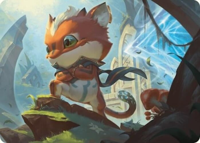 Image for Loot, Exuberant Explorer Art Card (12/54) (12) (ASFDN) - Magic: The Gathering
