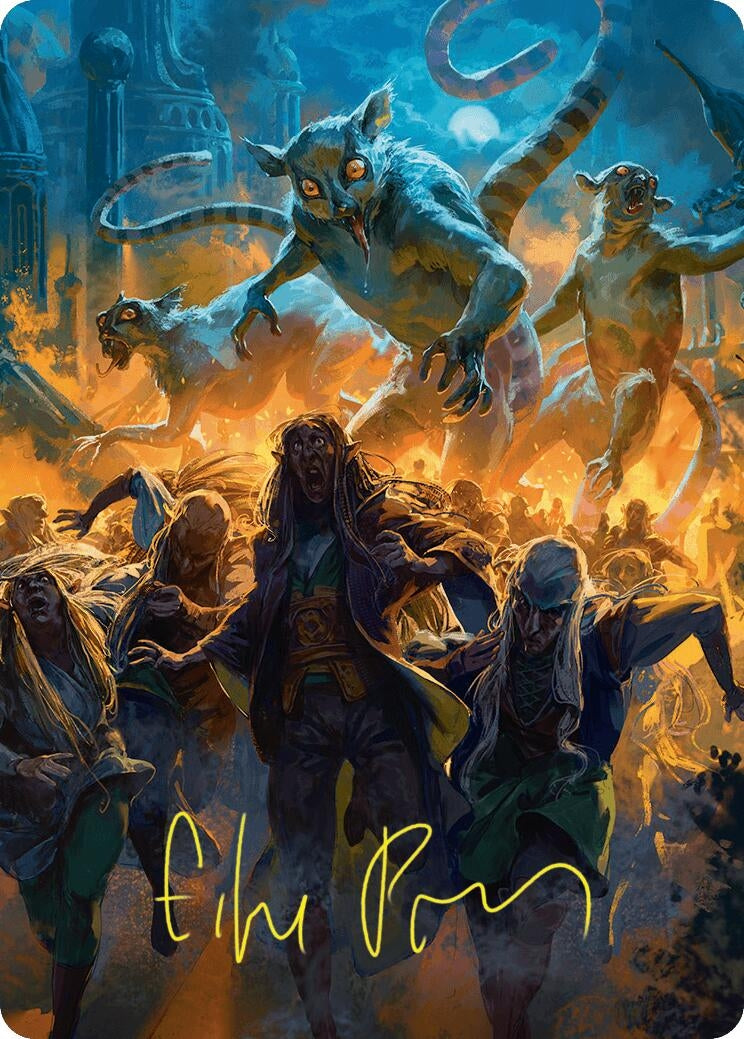 Image for Preposterous Proportions Art Card (43/54) (Gold-Stamped Signature) (43) (ASFDN) - Magic: The Gathering