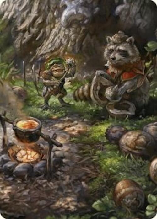 Image for Sylvan Scavenging Art Card (46/54) (46) (ASFDN) - Magic: The Gathering