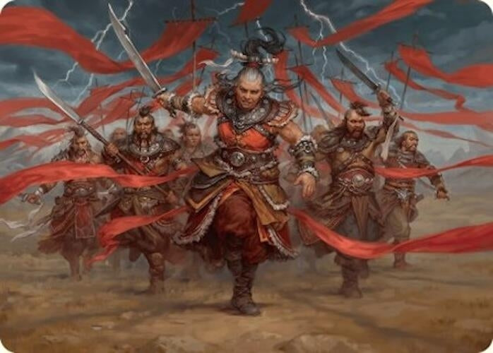 Image for Alesha, Who Laughs at Fate Art Card (14/54) (14) (ASFDN) - Magic: The Gathering