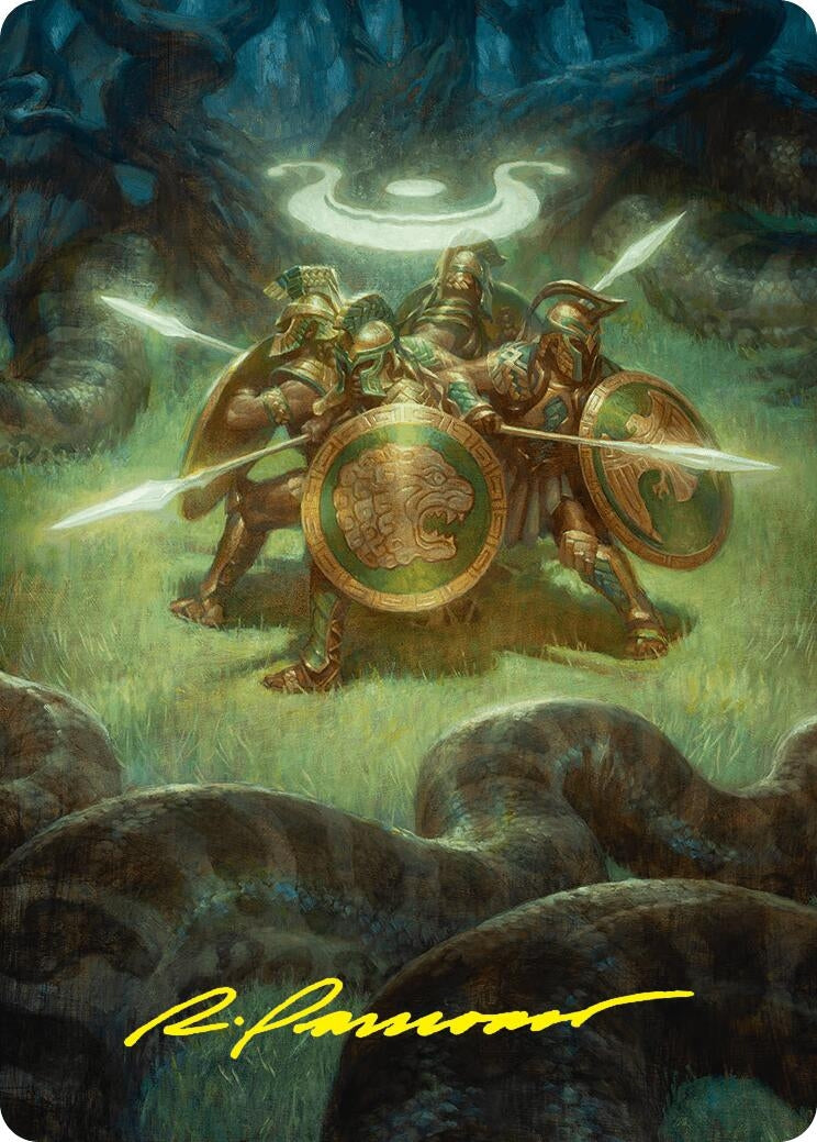 Image for Anthem of Champions Art Card (47/54) (Gold-Stamped Signature) (47) (ASFDN) - Magic: The Gathering