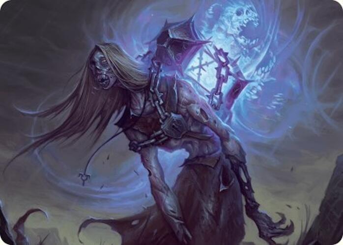 Image for Soul-Shackled Zombie Art Card (9/54) (9) (ASFDN) - Magic: The Gathering