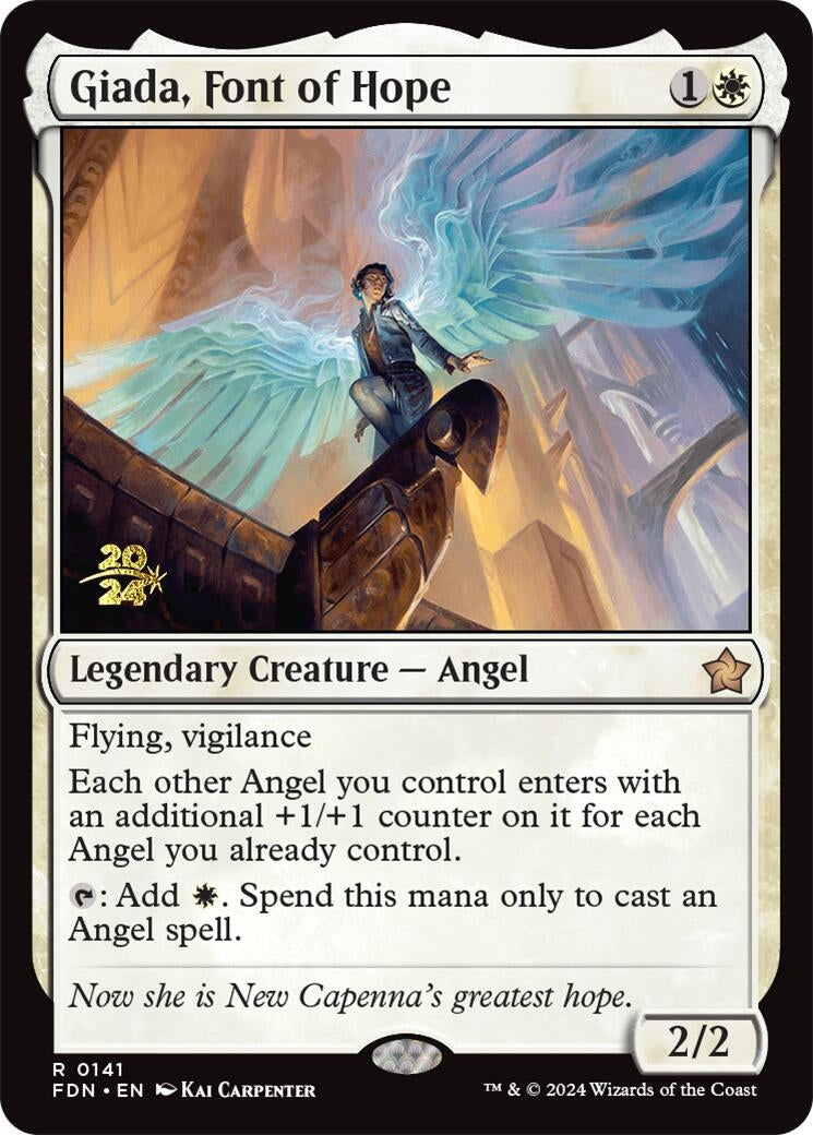 Image for Giada, Font of Hope (FDN) (141) - Magic: The Gathering