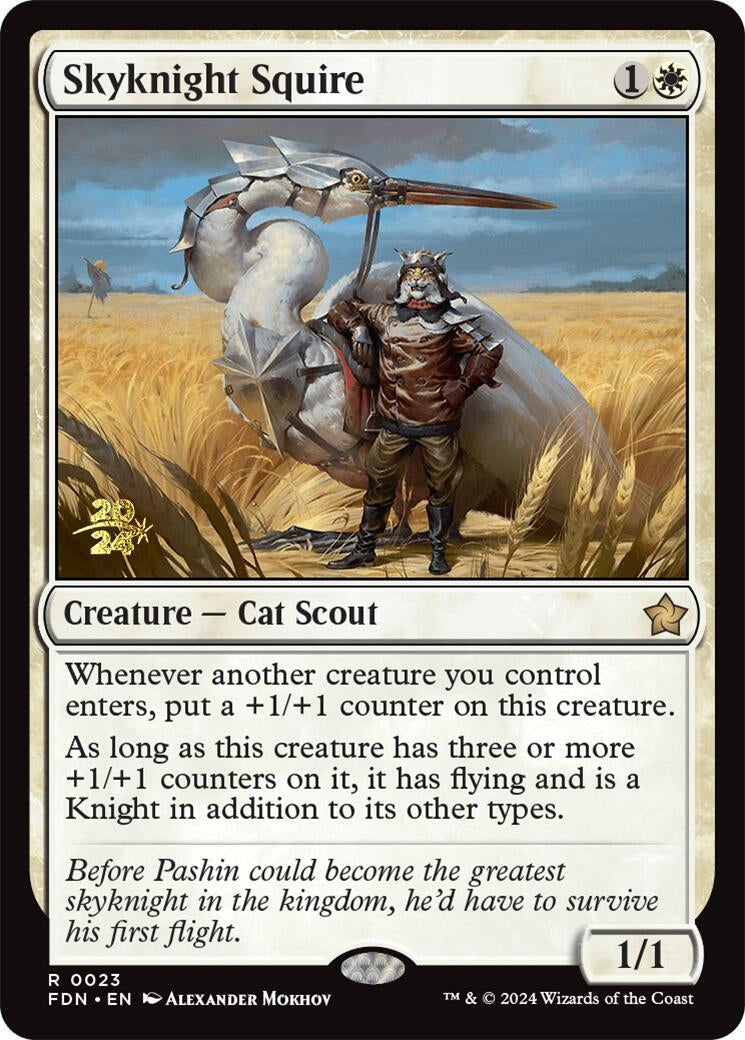 Image for Skyknight Squire (23) - Magic: The Gathering