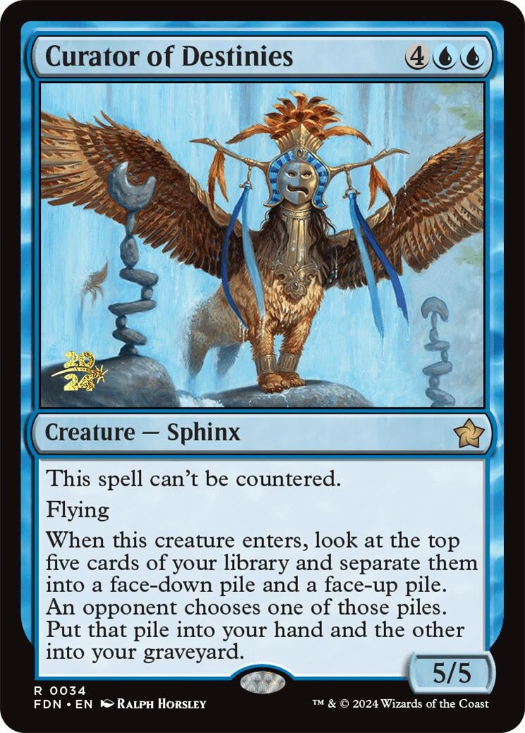 Image for Curator of Destinies (34) - Magic: The Gathering