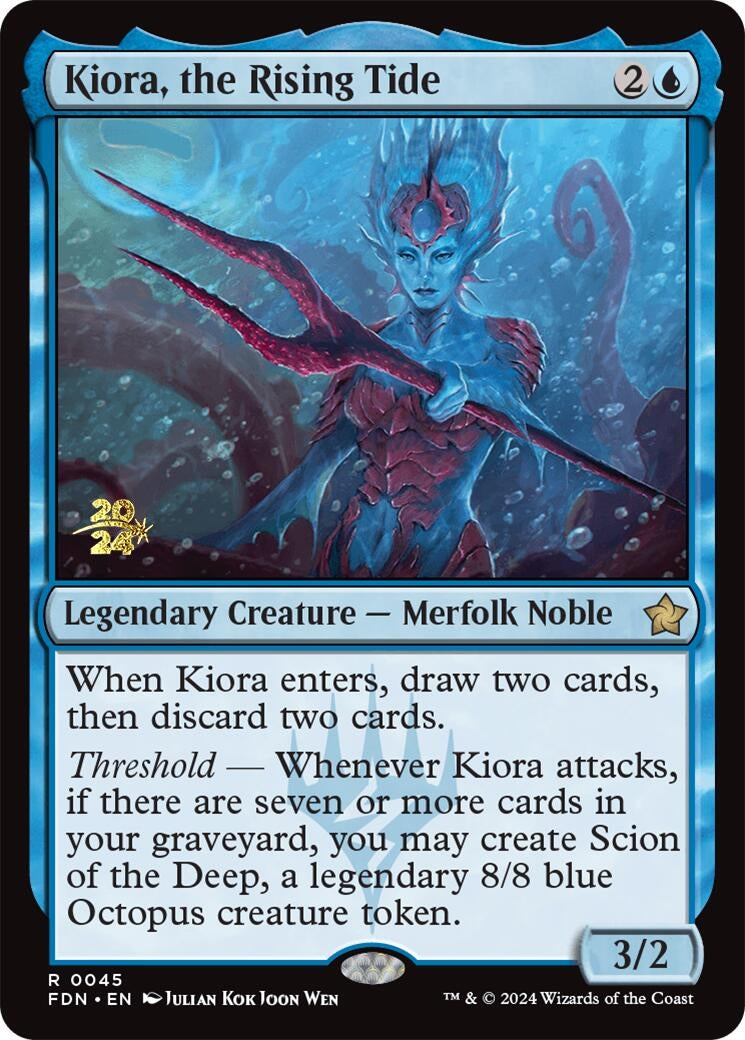 Image for Kiora, the Rising Tide (45) - Magic: The Gathering