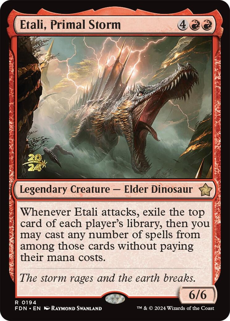Image for Etali, Primal Storm (FDN) (194) - Magic: The Gathering