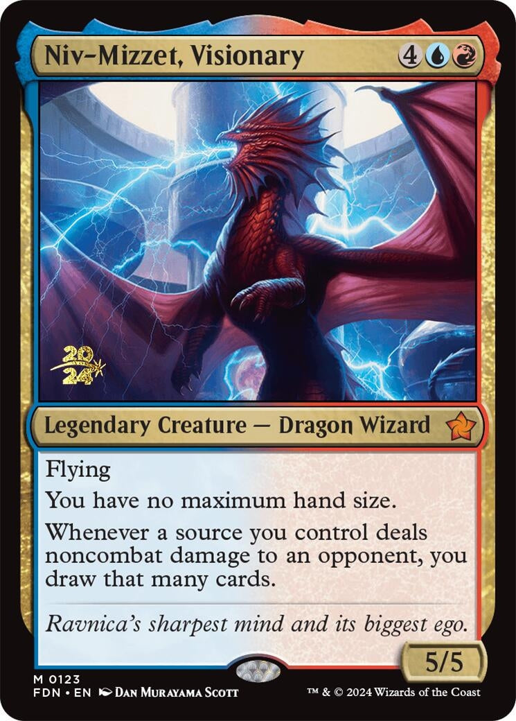 Image for Niv-Mizzet, Visionary (123) - Magic: The Gathering