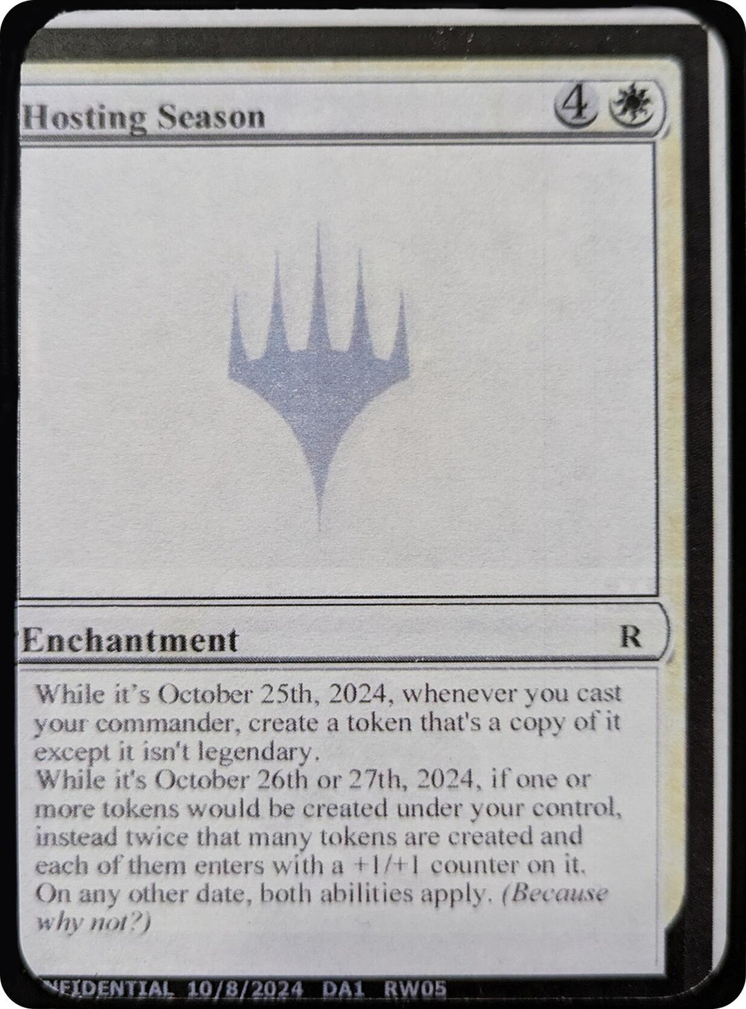 Image for Hosting Season (UNK) - Magic: The Gathering