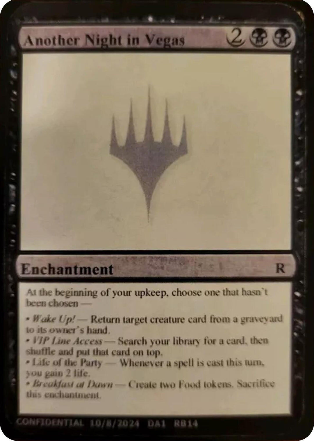 Image for Another Night in Vegas (UNK) - Magic: The Gathering