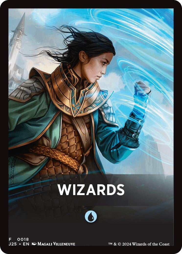 Image for Wizards Theme Card (18) - Magic: The Gathering
