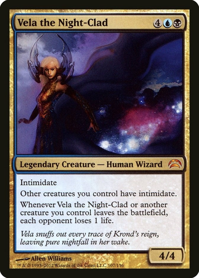 Image for Vela the Night-Clad (107) (PC2) - Magic: The Gathering