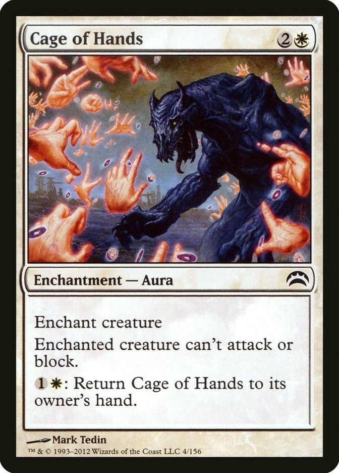 Image for Cage of Hands (4) (PC2) - Magic: The Gathering
