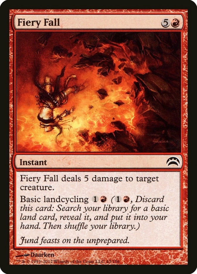 Image for Fiery Fall (43) - Magic: The Gathering