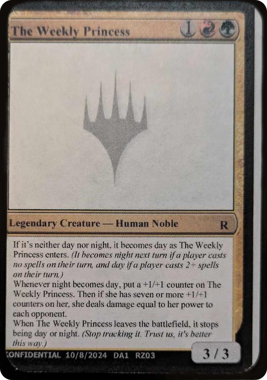 Image for The Weekly Princess - Magic: The Gathering