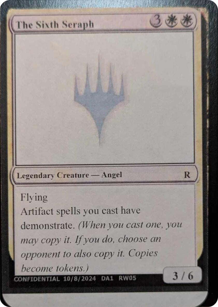 Image for The Sixth Seraph (UNK) - Magic: The Gathering