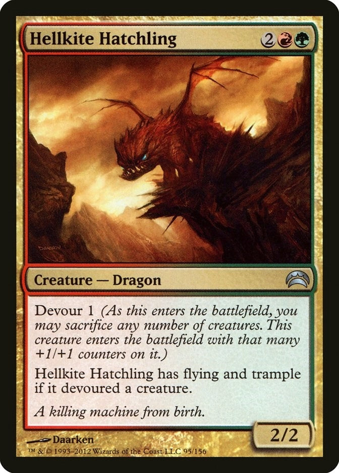Image for Hellkite Hatchling (95) - Magic: The Gathering