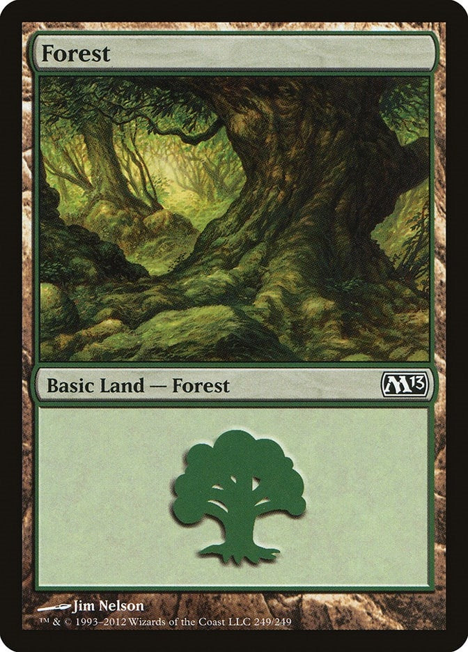 Image for Forest (249) (249) (M13) - Magic: The Gathering