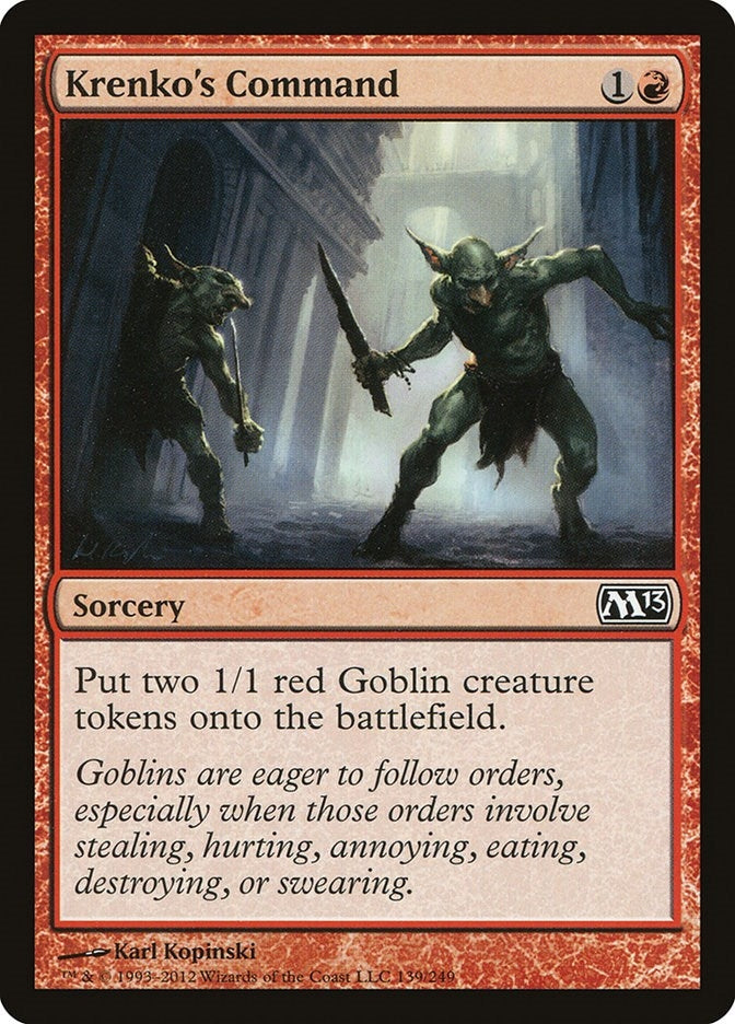 Image for Krenko's Command (139) - Magic: The Gathering