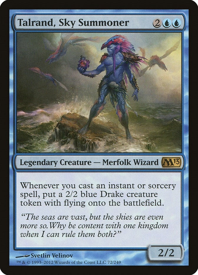 Image for Talrand, Sky Summoner (72) (M13) - Magic: The Gathering