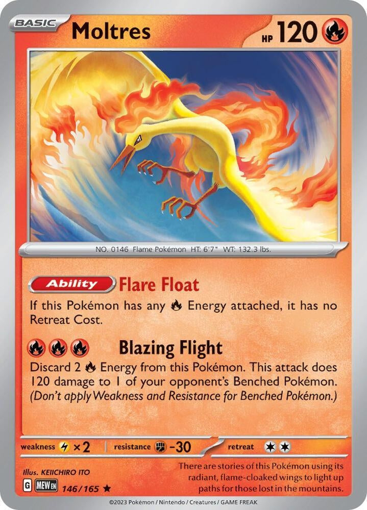 Image for Moltres (146/165) (PR) - Pokemon