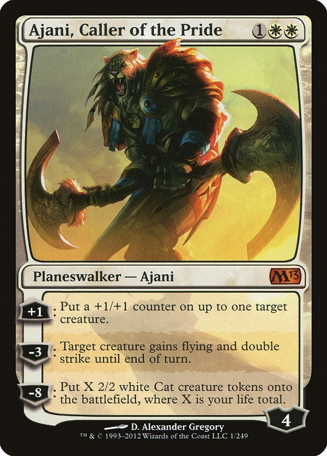 Image for Ajani, Caller of the Pride (1) (M13) - Magic: The Gathering