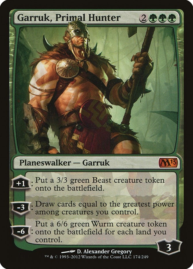 Image for Garruk, Primal Hunter (174) - Magic: The Gathering