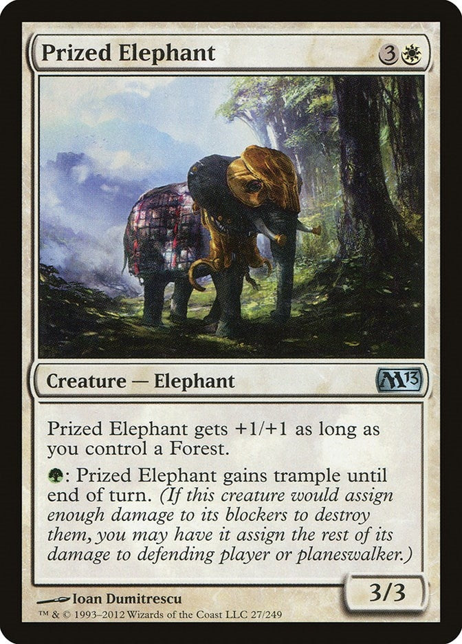Image for Prized Elephant (27) - Magic: The Gathering