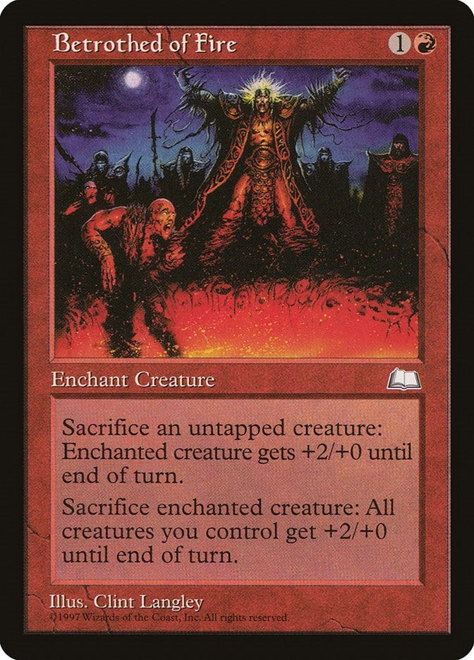 Image for Betrothed of Fire - Magic: The Gathering