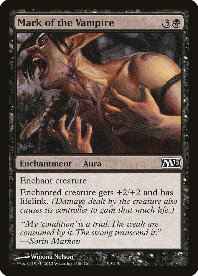 Image for Mark of the Vampire (99) (M13) - Magic: The Gathering