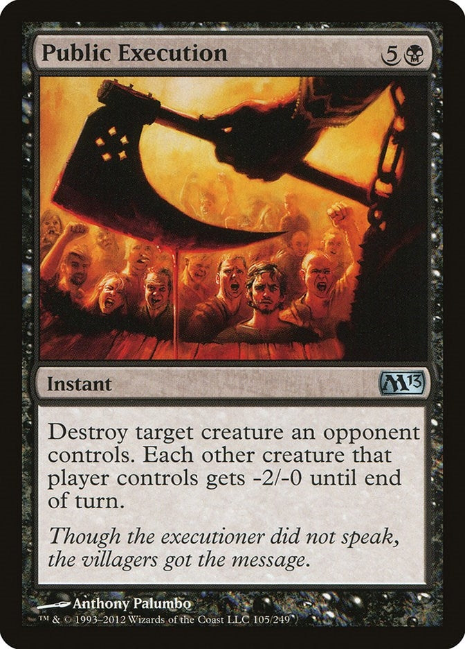 Image for Public Execution (105) - Magic: The Gathering