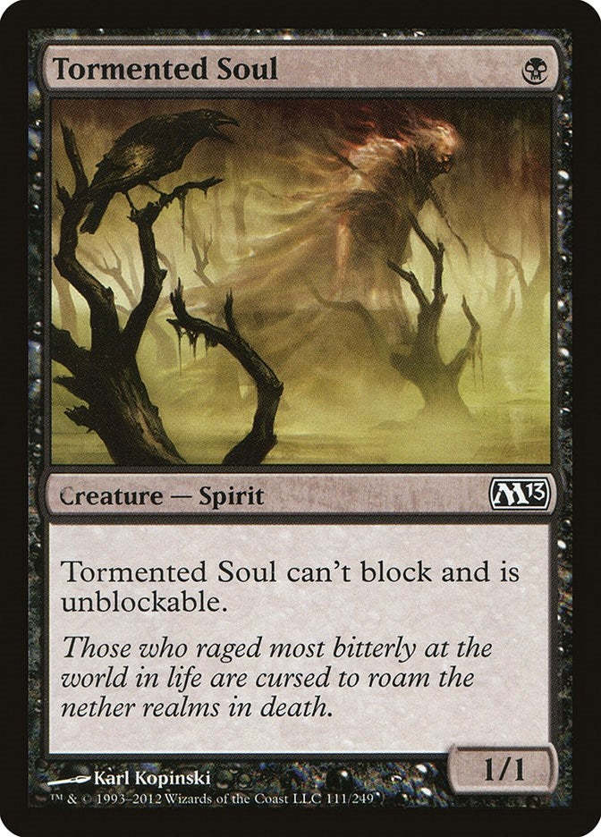 Image for Tormented Soul (111) - Magic: The Gathering