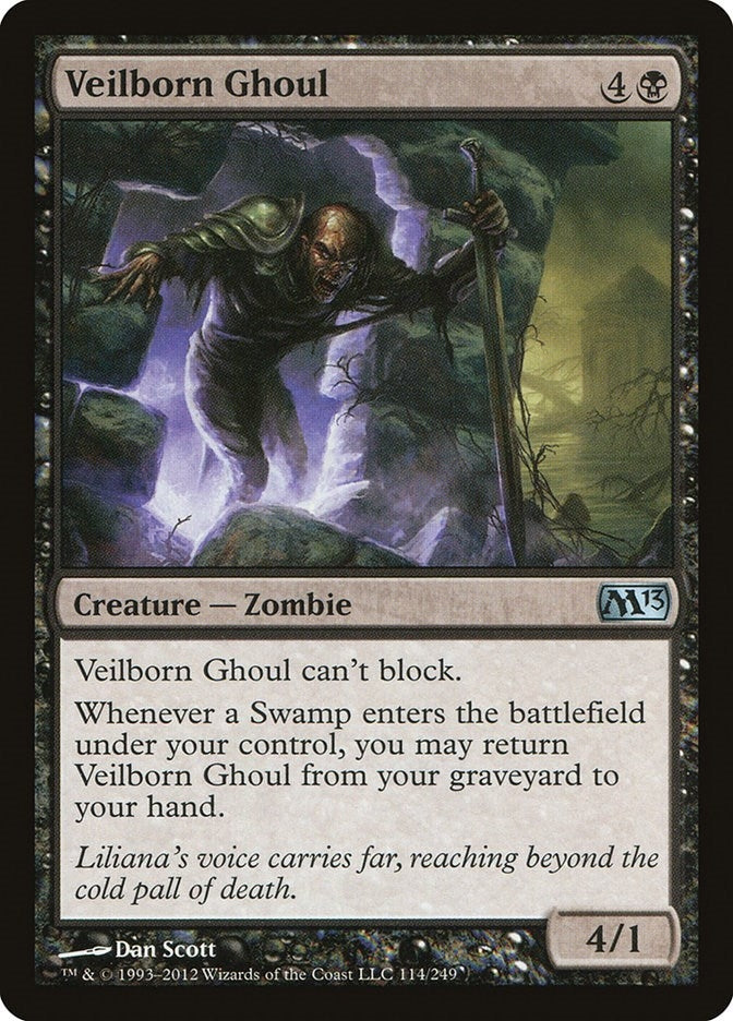Image for Veilborn Ghoul (114) (M13) - Magic: The Gathering