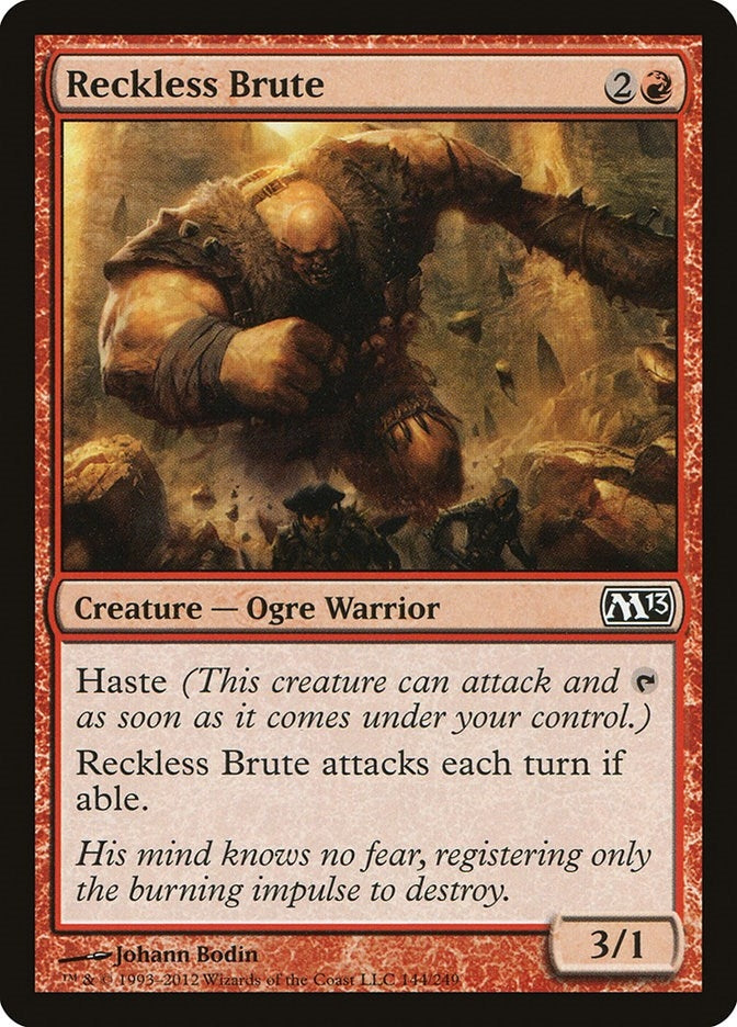 Image for Reckless Brute (144) (M13) - Magic: The Gathering