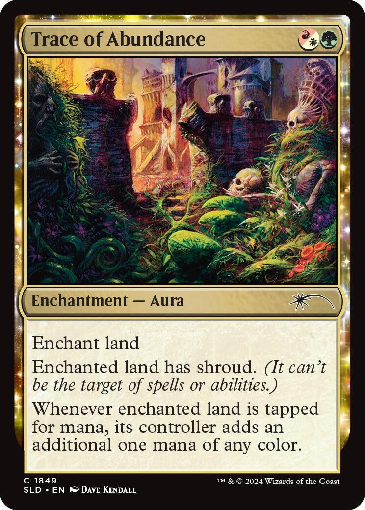 Image for Trace of Abundance (1849) - Magic: The Gathering