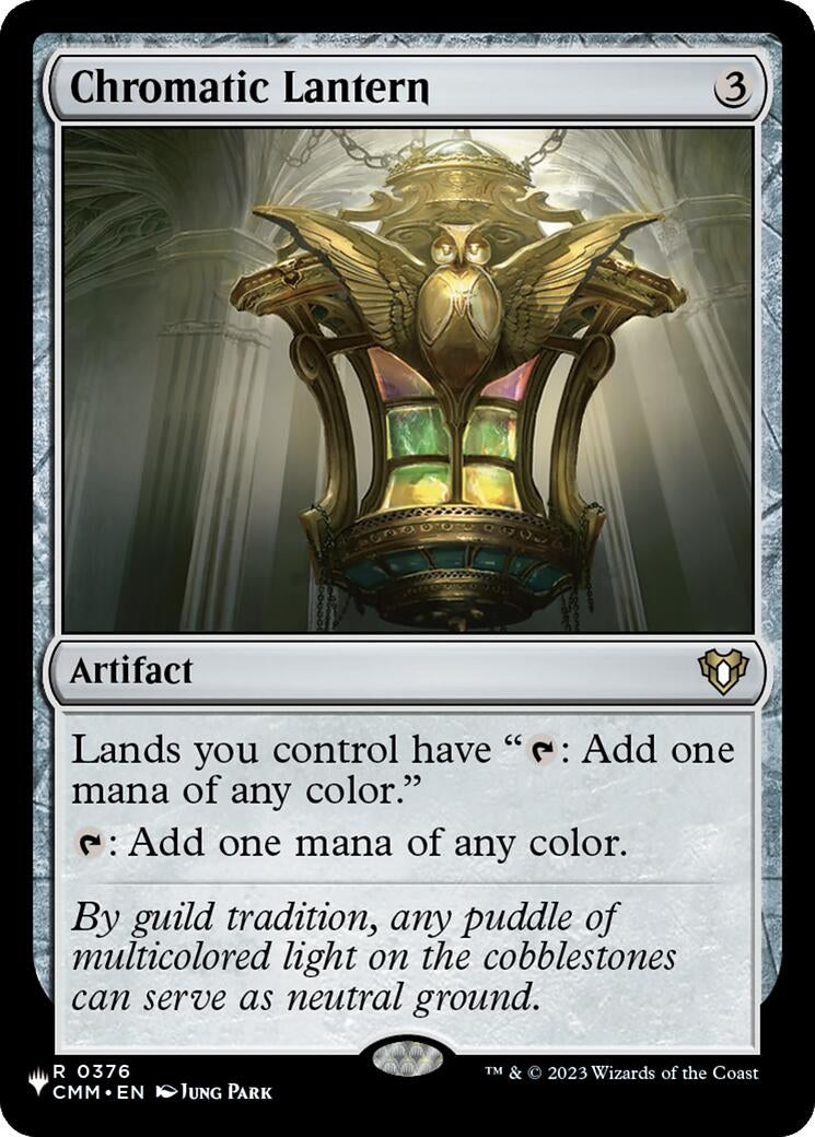 Image for Chromatic Lantern (CMM) (0376) - Magic: The Gathering