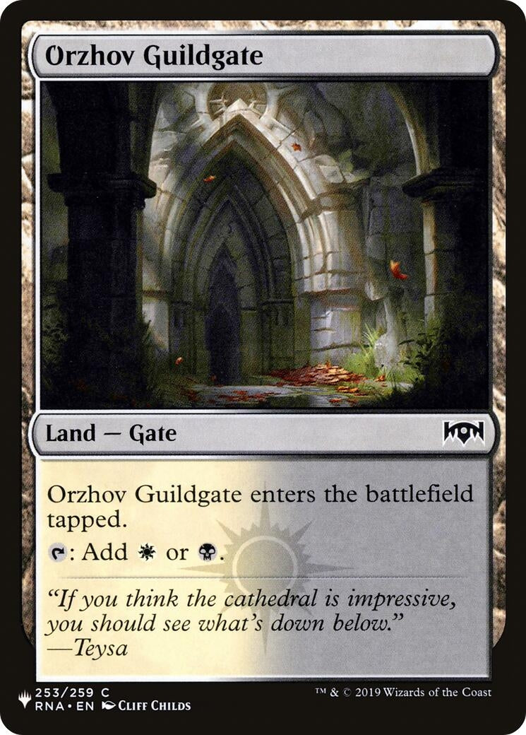 Image for Orzhov Guildgate (253) (253/259) (LIST) - Magic: The Gathering