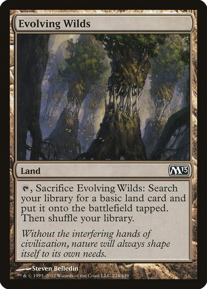 Image for Evolving Wilds (224) - Magic: The Gathering
