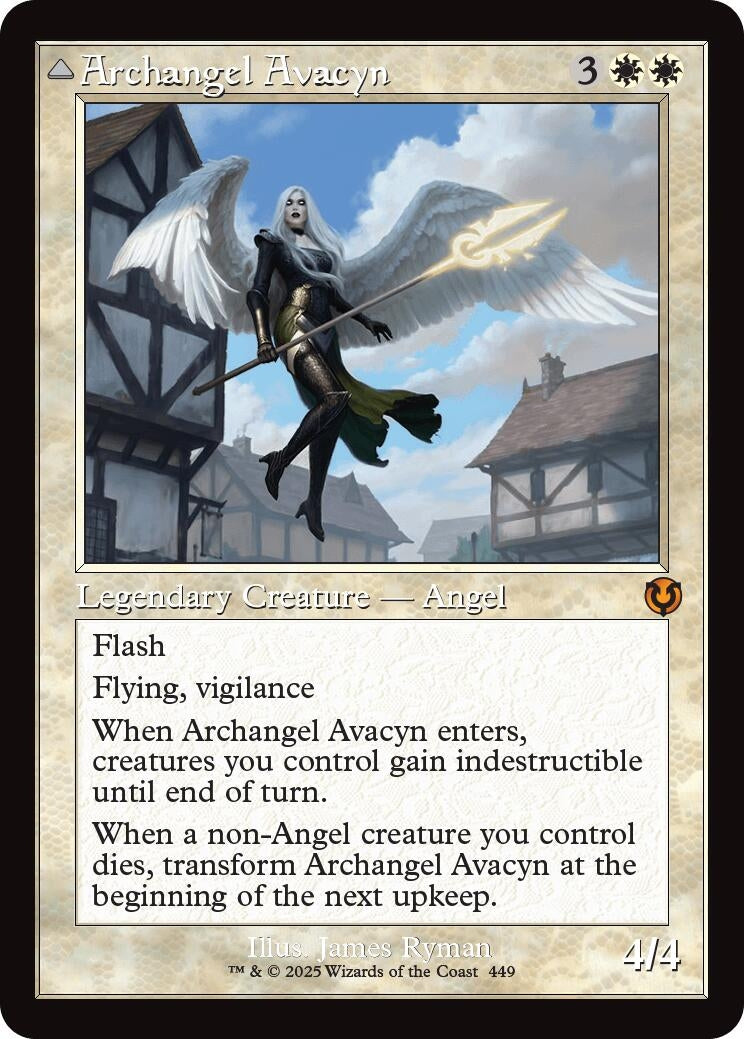 Image for Archangel Avacyn (Retro Frame) (449) (INR) - Magic: The Gathering