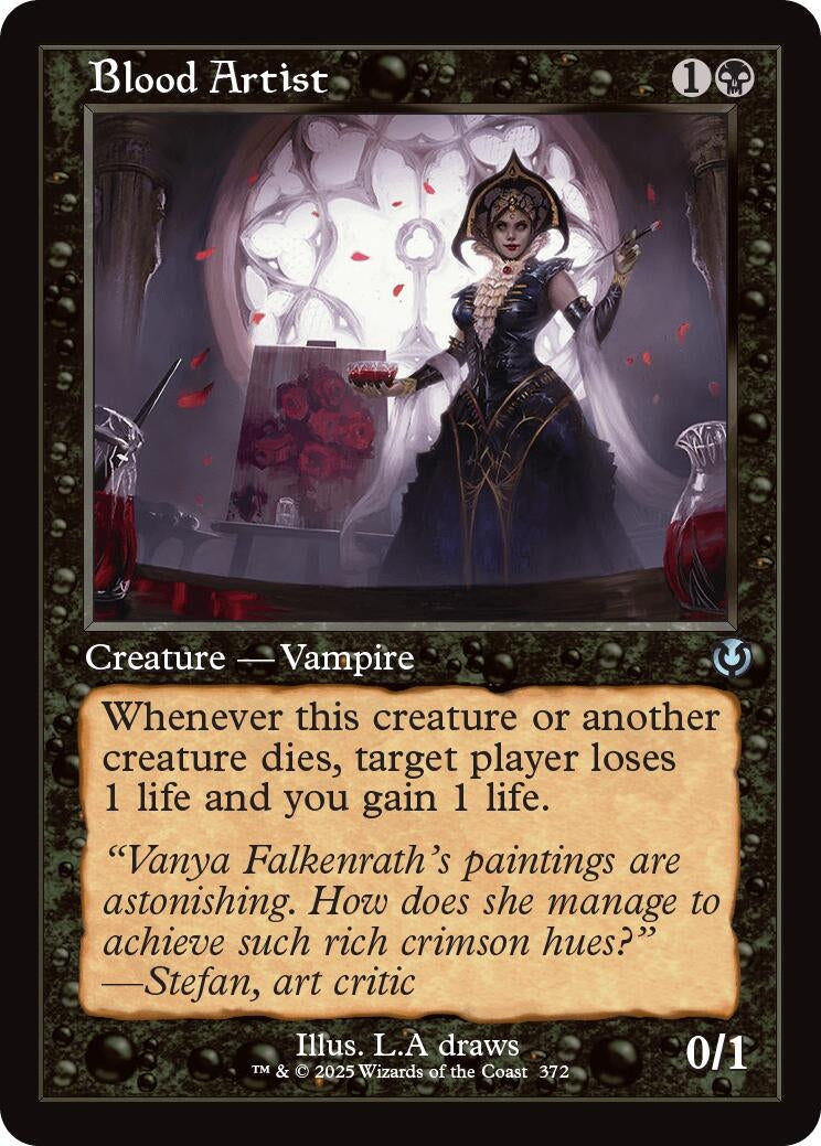 Image for Blood Artist (Retro Frame) (372) - Magic: The Gathering